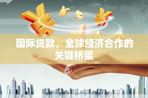 尖扎国际贷款，全球经济合作的关键桥梁