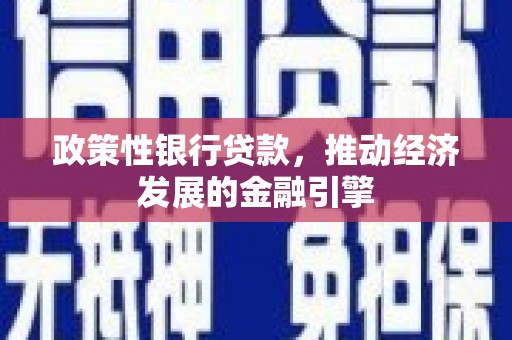 尖扎政策性银行贷款，推动经济发展的金融引擎