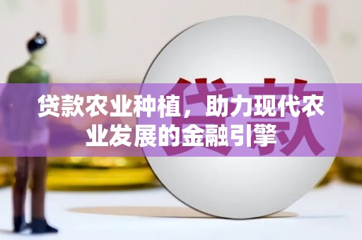 尖扎贷款农业种植，助力现代农业发展的金融引擎