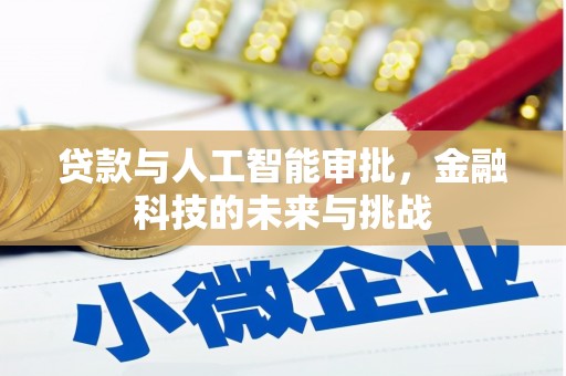 尖扎贷款与人工智能审批，金融科技的未来与挑战