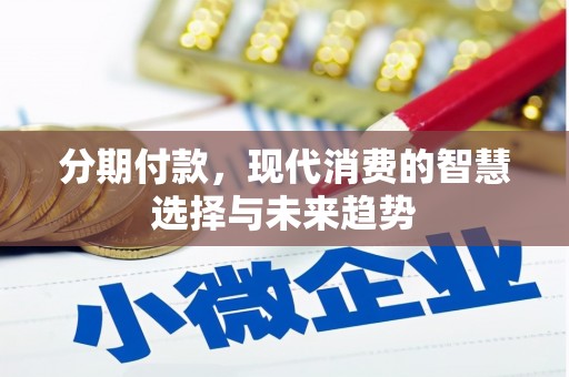 尖扎分期付款，现代消费的智慧选择与未来趋势