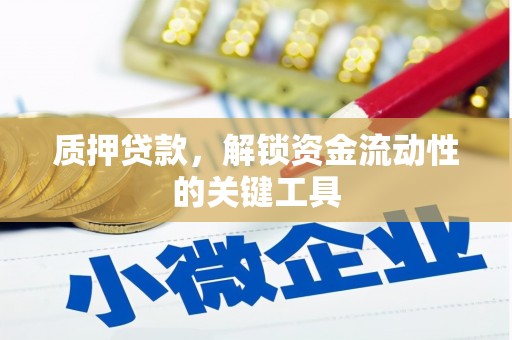 尖扎质押贷款，解锁资金流动性的关键工具