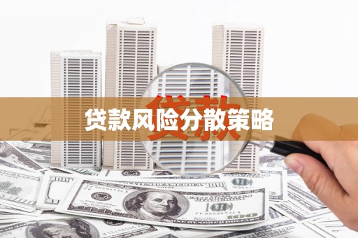 尖扎贷款风险分散策略