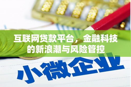 尖扎互联网贷款平台，金融科技的新浪潮与风险管控