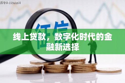 尖扎线上贷款，数字化时代的金融新选择