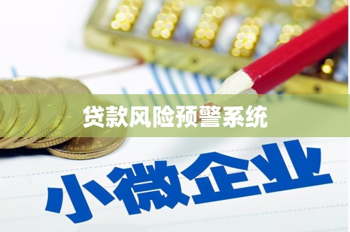 尖扎贷款风险预警系统